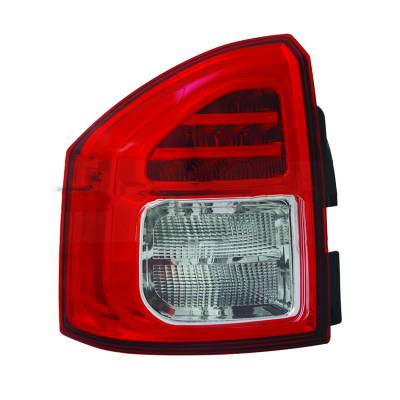 Rareelectrical - New Left Tail Light Compatible With Chrysler Jeep Compass 2011 2012 2013 By Part Numbers Ch2800197