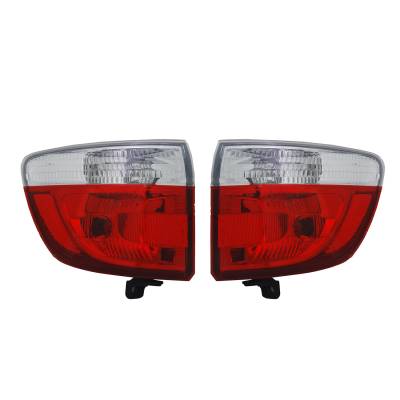Rareelectrical - New Pair Of Tail Lights Compatible With Dodge Durango 2011 2012 2013 By Part Numbers Ch2805103