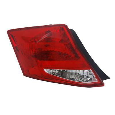 Rareelectrical - New Left Tail Light Compatible With Honda Accord Coupe 2011 2012 By Part Numbers Ho2800178