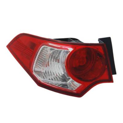 Rareelectrical - New Left Tail Light Compatible With Acura Tsx Sedan 2009 2010 By Part Numbers Ac2800113 33550Tl0a01
