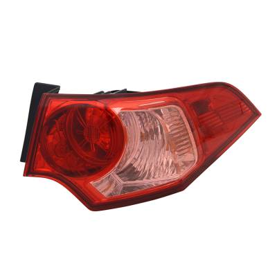 Rareelectrical - Right Passenger Tail Light Compatible With 2011-2014 Acura Tsx Sedan Base Tech Se 2.4L I-Vtec V6