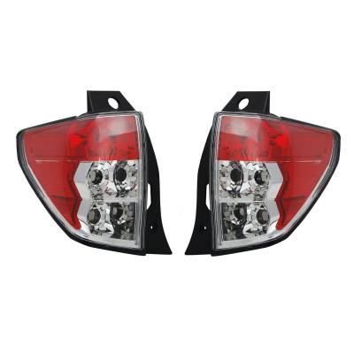 Rareelectrical - New Pair Of Tail Lights Compatible With Subaru Forester 2011 2012 2013 Su2819102 Su2818102