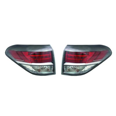 Rareelectrical - New Pair Of Tail Lights Compatible With Lexus Rx350 2013 2014 By Part Numbers Lx2805112 815500E090