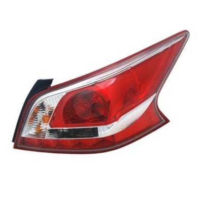 Rareelectrical - New Right Tail Light Compatible With Nissan Altima Sedan 2013 By Part Numbers Ni2801195 265503Ta0b