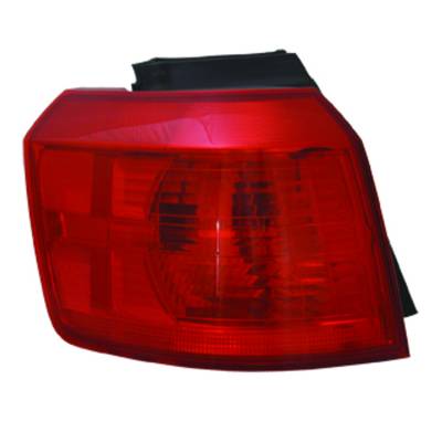 Rareelectrical - New Left Outer Tail Light Compatible With Gmc General Motors Terrain 2010 2011 2012 2013 2014 2015
