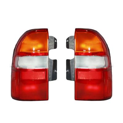 Rareelectrical - New Tail Light Pair Compatible With Suzuki Xl-7 2002-2003 Sz2818103 35670-65D00 Sz2819103 3567065D00