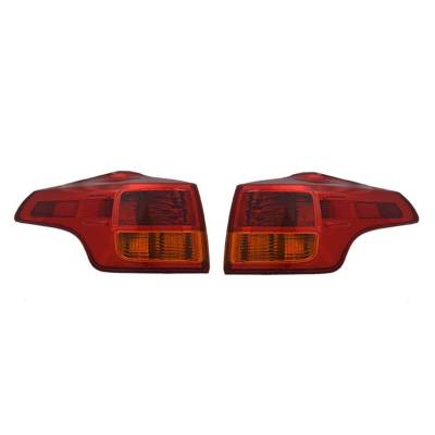 Rareelectrical - New Outer Tail Light Pair Compatible With Toyota Rav4 Limited 13-15 To2805116 81551-42161 To2804116