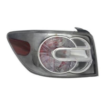 Rareelectrical - New Left Tail Light Compatible With Mazda Cx7 2010 2011 2012 By Part Numbers Ma2800150 Eh4451160f