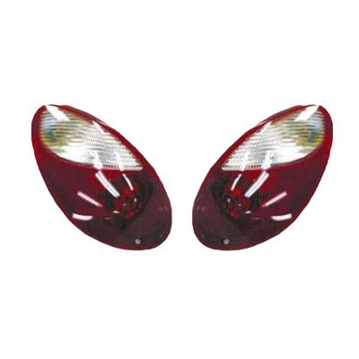 Rareelectrical - New Pair Of Tail Lights Compatible With Chrysler Pt Cruiser 2006 2007 Ch2818108 Ch2819109 5116222Ab