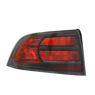 Rareelectrical - New Left Tail Light Compatible With Acura Tl Type-S 2007-2008 Ac2818108 33551-Sep-A21 33551Sepa21