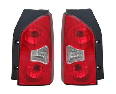 Rareelectrical - New Pair Of Tail Lights Compatible With Nissan Xterra 2005-15 Ni2801173 26550-Ea025 Ni2800173