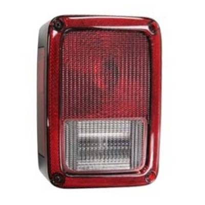 Rareelectrical - New Left Driver Side Tail Light Compatible With Jeep Wrangler 2007-2015 Ch2800177 55077891Ag