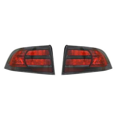 Rareelectrical - New Tail Light Pair Compatible With Acura Tl Type-S 2008 33551Sepa21 Ac2818108 33551-Sep-A21