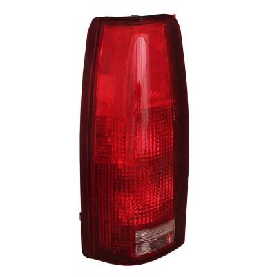 Rareelectrical - New Left Tail Light Compatible With Gmc C1500 C2500 C3500 Suburban Yukon Gm2800104 5977867