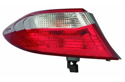 Rareelectrical - New Left Tail Light Compatible With Camry Le Se 2015-2016 To2804121 81560-06640 8156006640