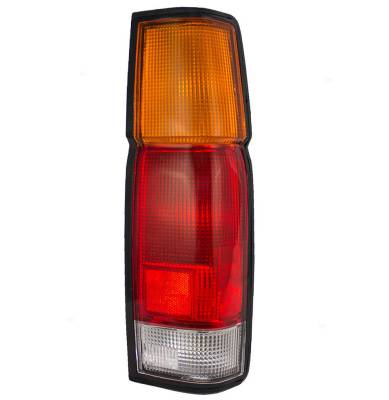 Rareelectrical - New Right Tail Light Compatible With Nissan D21 Se 1986-1994 Xe 1986-1989 1994 B6550-3B300