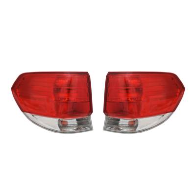 Rareelectrical - New Outer Tail Light Pair Compatible With Honda Odyssey 2008 2009 Ho2818134 33551-Shj-A51 Ho2819134