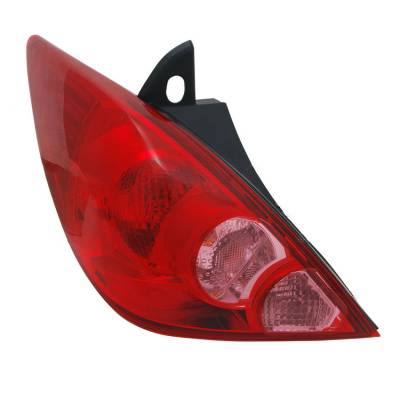 Rareelectrical - New Left Tail Light Compatible With Nissan Versa Hatchback 2007-2011 Ni2800181 26555-Em30a
