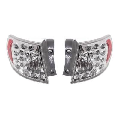 Rareelectrical - New Pair Of Outer Tail Lights Compatible With Subaru Impreza Wagon 2008-2013 Su2805100 84912Fg040