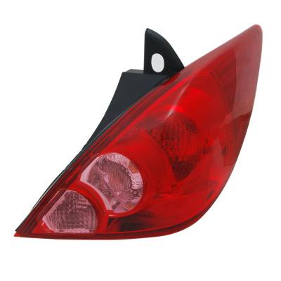 Rareelectrical - New Right Tail Light Compatible With Nissan Versa Hatchback 2007-2011 Ni2801181 26550-Em30a