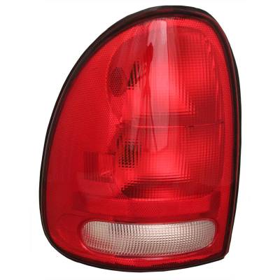 Rareelectrical - New Left Tail Light Compatible With Chrysler Town And Country Plymouth Voyager 1996 1997 1999 2000