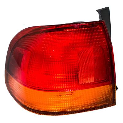 Rareelectrical - New Left Outer Tail Light Compatible With Honda Civic Ex Dx 1996-98 Ho2800117 33551-S04-A02