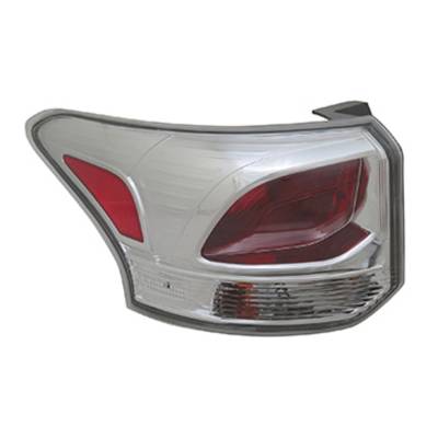 Rareelectrical - New Left Tail Light Compatible With Mitsubishi Outlander 2014 2015 By Part Numbers Mi2800135