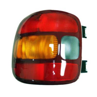 Rareelectrical - Left Driver Tail Light Assembly Compatible With 1999-2003 Chevy Silverado 1500 Base Ls Lt Wt Gmc