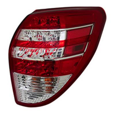 Rareelectrical - New Right Tail Light Compatible With Toyota Rav4 2009-2012 To2801181 81550-0R010 815500R010