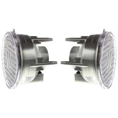 Rareelectrical - Halogen Parking Light Assembly Right Left Pair Compatible With 1998-2002 Pontiac Firebird Formula