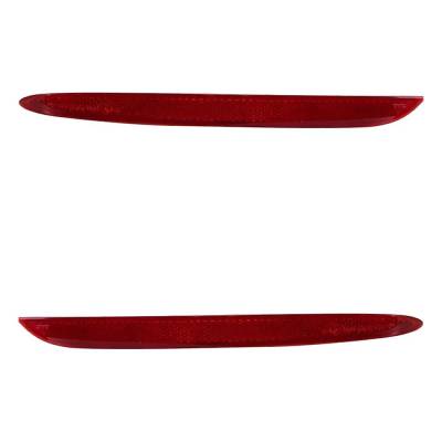 Rareelectrical - Rear Reflector Assembly Right Left Pair Compatible With 2016-2022 Mercedes-Benz C-Class / E-Class