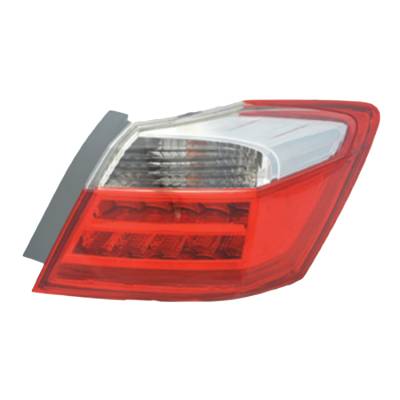Rareelectrical - New Right Tail Light Compatible With Honda Accord Sedan Exl Touring 2013 2014 2015 By Part Numbers