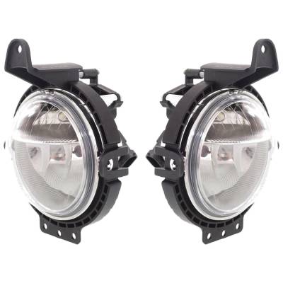 Rareelectrical - New Pair Of Daytime Running Lights Compatible With Mini Cooper Mini S Cooper Clubman Coupe Roadster