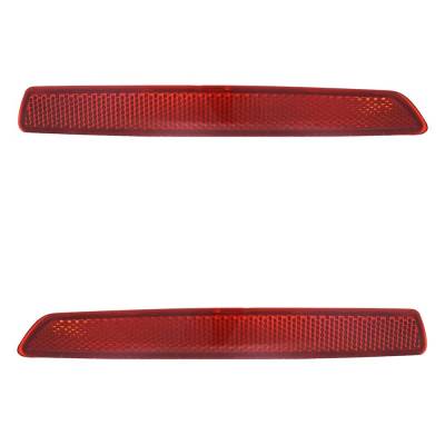 Rareelectrical - Rear Reflector Assembly Right Left Pair Compatible With 2016-2019 Bmw 320I Xdrive 330I 328D Xdrive