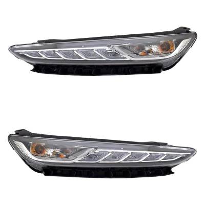 Rareelectrical - Led Daytime Running Light Assembly Right Left Pair Compatible With 2018-2021 Hyundai Kona Ultimate
