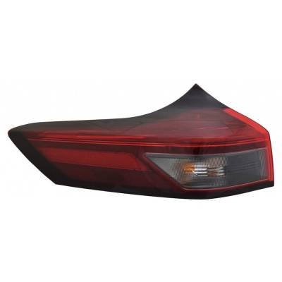 Rareelectrical - Rear Light Assembly Compatible With 2021-2023 Nissan Rogue Left Driver Side 1.5L 2.5L I3 Kr15ddt