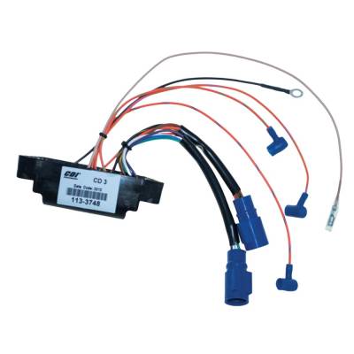 Rareelectrical - Cdi Power Pack Ignition Module Compatible With 1989-1997 Johnson Evinrude 65Hp 60Hp 70Hp 3-Cylinder