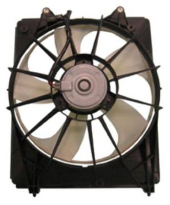Rareelectrical - New Left Driver Side Engine Cooling Fan Assembly Compatible With 2011-2014 Honda Odyssey