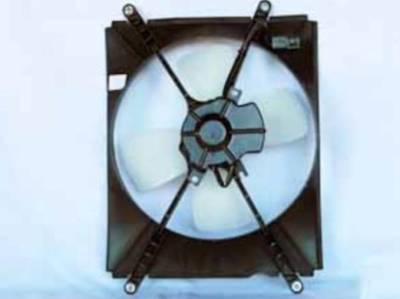 Rareelectrical - New Ac Condenser Fan Assembly Compatible With 1992-1996 Toyota Camry 2.2L L4 2164Cc Fa70076