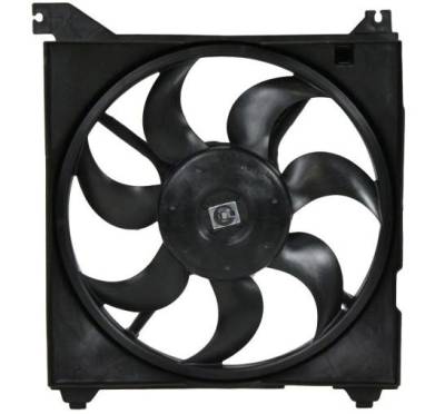 RAREELECTRICAL - New Engine Cooling Fan Assembly Compatible With 2001-2005 Hyundai Santa Fe 2.4L L4 2351Cc