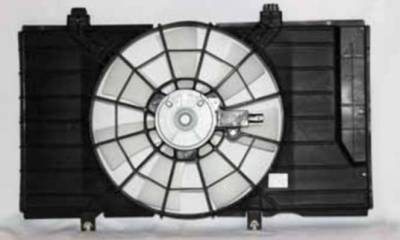 Rareelectrical - New Engine Cooling Fan Assembly Compatible With 2004 Dodge Neon L4 1995Cc W/ Standard Trans
