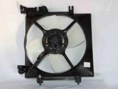 Rareelectrical - New Left Driver Side Engine Cooling Fan Assembly Compatible With 2011-2013 Subaru Forester