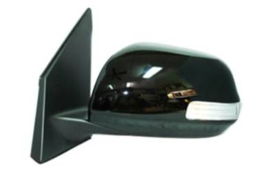Rareelectrical - New Left Driver Side Door Mirror Compatible With 2009-12 Toyota Rav4 Power Heat Signal Lamp