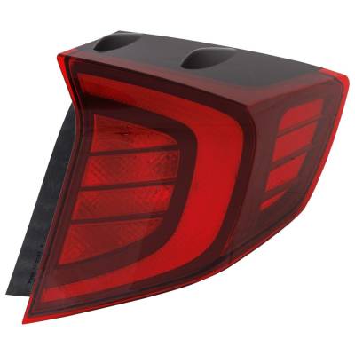 Rareelectrical - Tail Light Compatible With 2020-2022 Hyundai Sonata 2.5L 1.6L I4 Smartstream 180Hp Replaces
