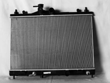 Rareelectrical - New Radiator Assembly Compatible With Nissan 07-11 Versa 1.8L L4 1798Cc 21410-Zw40a Ni3010218 3348