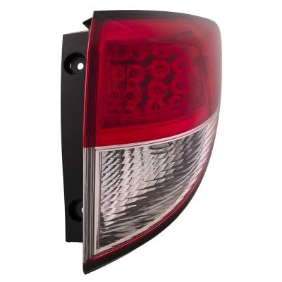 Rareelectrical - Passenger Side Tail Light Assembly Led Compatible With 2019-2022 Honda Hr-V Lx 1.8L Hr-V Ex 1.8L I4
