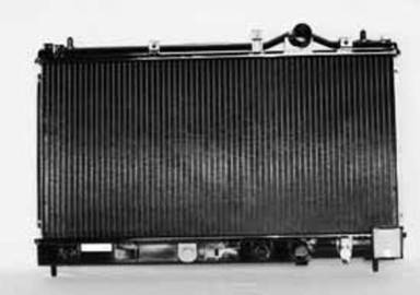 Rareelectrical - New Radiator Assembly Compatible With Plymouth 95-99 Neon 2.0L L4 1996Cc 122 Cid 2968 4740097 2968