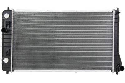 Rareelectrical - New Radiator Assembly Compatible With Chevy 95-02 Cavalier 2.2L 2.3L 2.4L L4 2190Cc 134 138 Cid