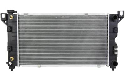 Rareelectrical - New Radiator Assembly Compatible With Dodge 97-00 Caravan 2.4L 3.0L 3.8L L4 V6 2429Cc 2972Cc 8011850