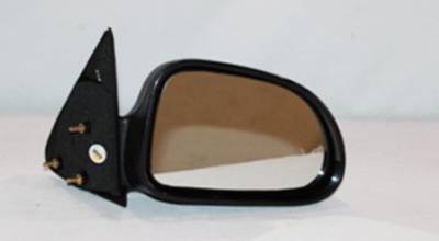 Rareelectrical - Right Passenger Side Manual Mirror Compatible With 1997-2004 Dodge Dakota 1998 Durango Sport Slt